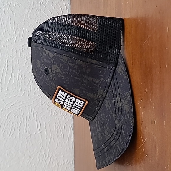 Hunting Life Size Does Matter Unisex OS Snapback Ball Cap Trucker Style Camo Hat - Picture 7 of 13